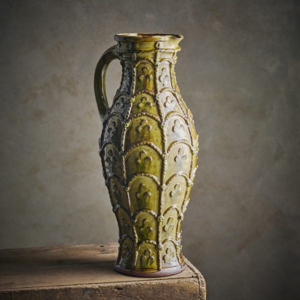 Applique baluster jug