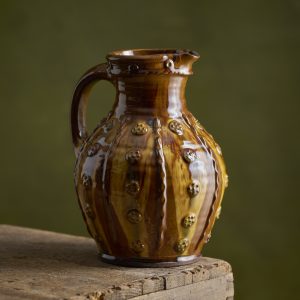 Bellied applique jug