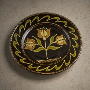 Tulips plate, large