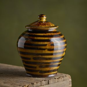 Stripey jar