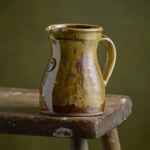 Small tapered jug, green