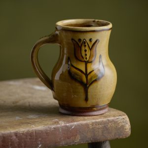 Tulip mug, yellow