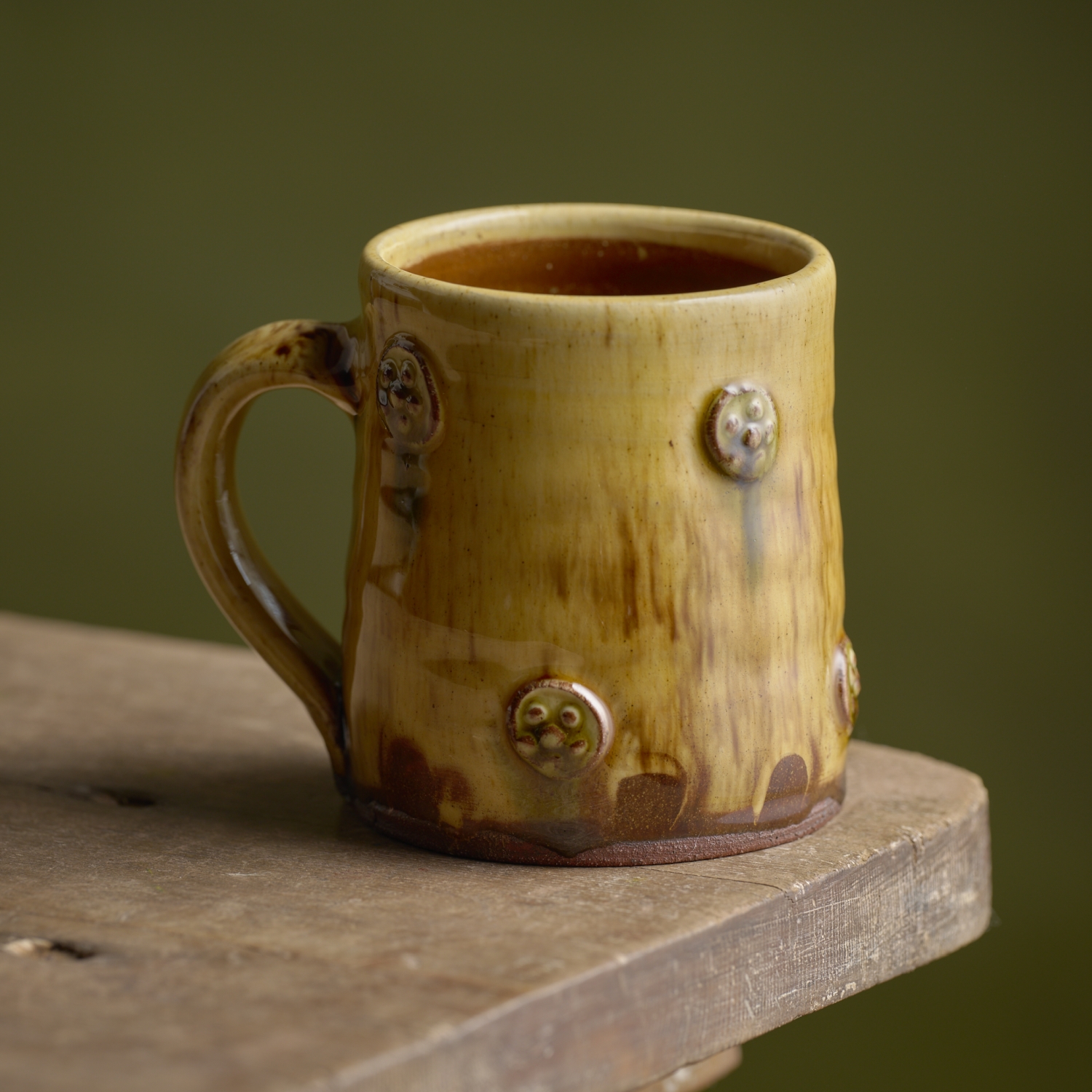 Dot sprig mug