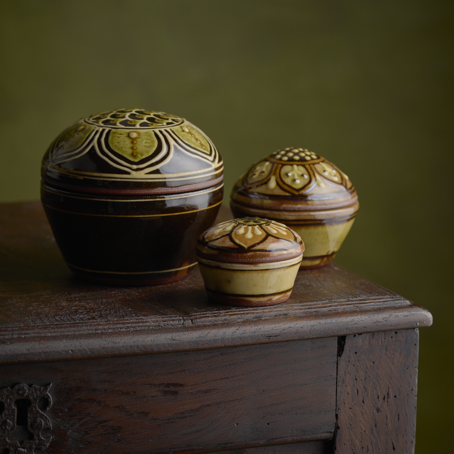 Dahlia box, black, large - Image 2