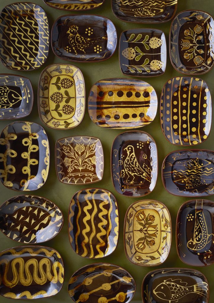 Fitch and McAndrew - Slipware Dishes